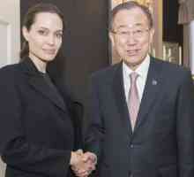 Angelina Jolie ni na smrt, igralka srečal z generalnim sekretarjem ZN