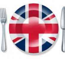 Britanski prehrana: Meni