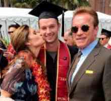 Arnold Schwarzenegger z bivšo ženo pozdravili svojega sina s koncem poslovno šolo