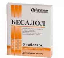 Besalol - indikacije za uporabo