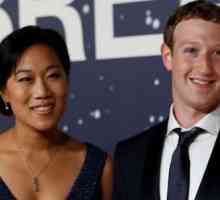 Mark Zuckerberg in Priscilla Chan
