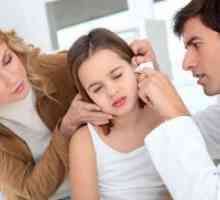 Bolečina v ušesu pri otroku