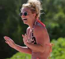Britney Spears res tanek: plaža fotografije brez retuširanje gramov