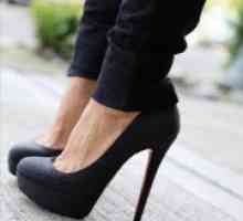 Črne čevlje