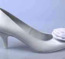 Poročni čevlji z nizkimi petami
