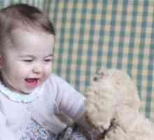 Vojvoda in vojvodinja Cambridge sta objavila foto-letno hčerko