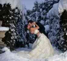 Ideje za poročno fotografiranje v zimskem času