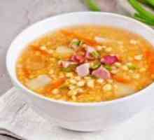 Kako kuhamo grah juha s prekajenim mesom?