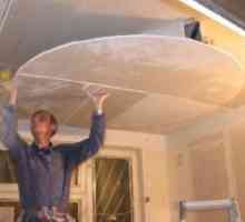 Kako narediti strop drywall?