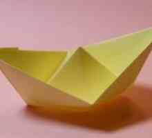 Kako krat čoln iz papirja?