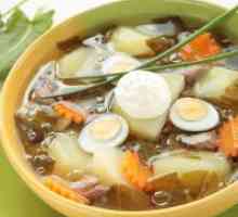 Kako kuhati zeleno juho z kislica?