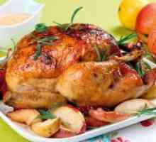 Kako okusno pečen piščanec popolnoma v pečici?