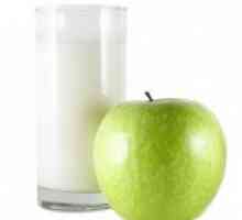 Kefir-jabolko prehrana