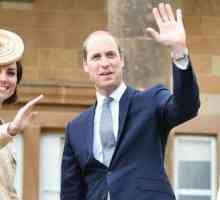 Kate Middleton in princ William posadili drevo na vrtu stranke
