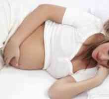 Količnih nosečnost trebuhu