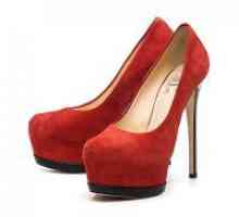 Rdeči usnjeni čevlji