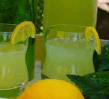 Limonada z meto in limono
