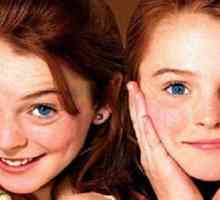 Lindsay Lohan in njena sestra dvojčica