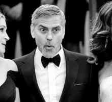 Najljubši ženski George Clooney blestela na premieri "finančni pošast"