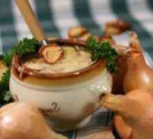 Čebulna juha prehrana: recept