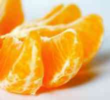 Tangerine prehrana