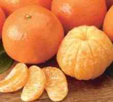 Tangerine prehrana