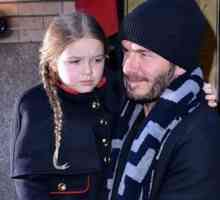 Jack vseh poslov: David Beckham šivanje oblek za hčerkino punčke