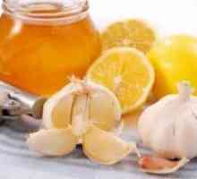 Medu, limone in česen - recept