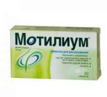 Motilium - indikacije za uporabo