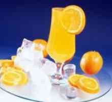Zamrznjena oranžna pijača