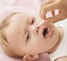 Izcedek iz nosu pri dojenčku