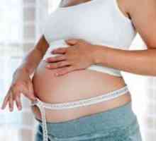 Trebušne obseg, ki ga tednu nosečnosti