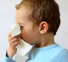 Otekanje nosu otroka