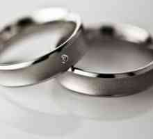 Platinum poročni prstan