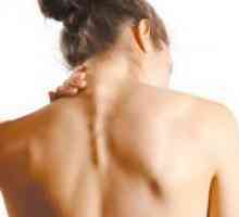 Znaki materničnega vratu degenerativno boleznijo medvretenčnih ploščic pri ženskah