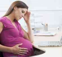 Rezanje bolečine v trebuhu med nosečnostjo