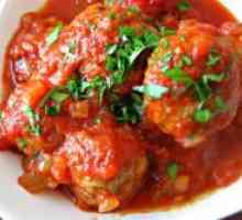 Ribje mesne kroglice v paradižnikovi omaki