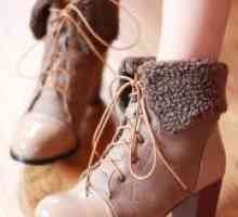Od kaj obleči za ženske zimske škornje?