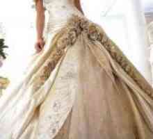 Elegantna poročna obleka