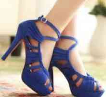 Modre sandale