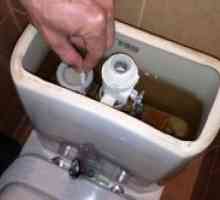 Tekoče WC rezervoar - kaj storiti?