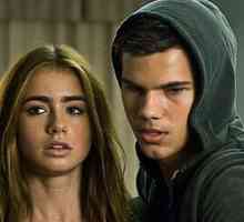 Taylor Lautner in Lily Collins