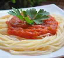 Paradižnikova omaka za špagete