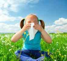 Otrok je alergičen na cvetenje