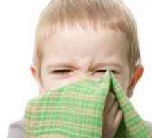 Otrok ne prenese izcedek iz nosu