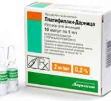 Injekcije platifillina tartrata - indikacije za uporabo