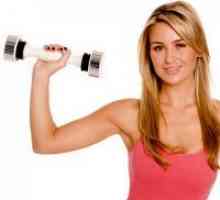 Triceps vaje v telovadnici