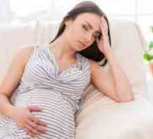 Zaprtje med nosečnostjo v poznih fazah
