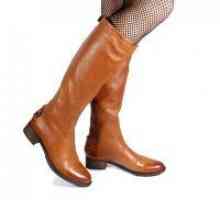 Ženski jesen usnjeni škornji
