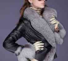 Zima ženske usnjene jakne